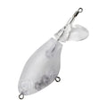 Free Eye 7.5cm 13.5g Unpainted Fishing Lure Blanks Pencil Bait Goldfish Plopper Lure Body 5030 Popper Hard