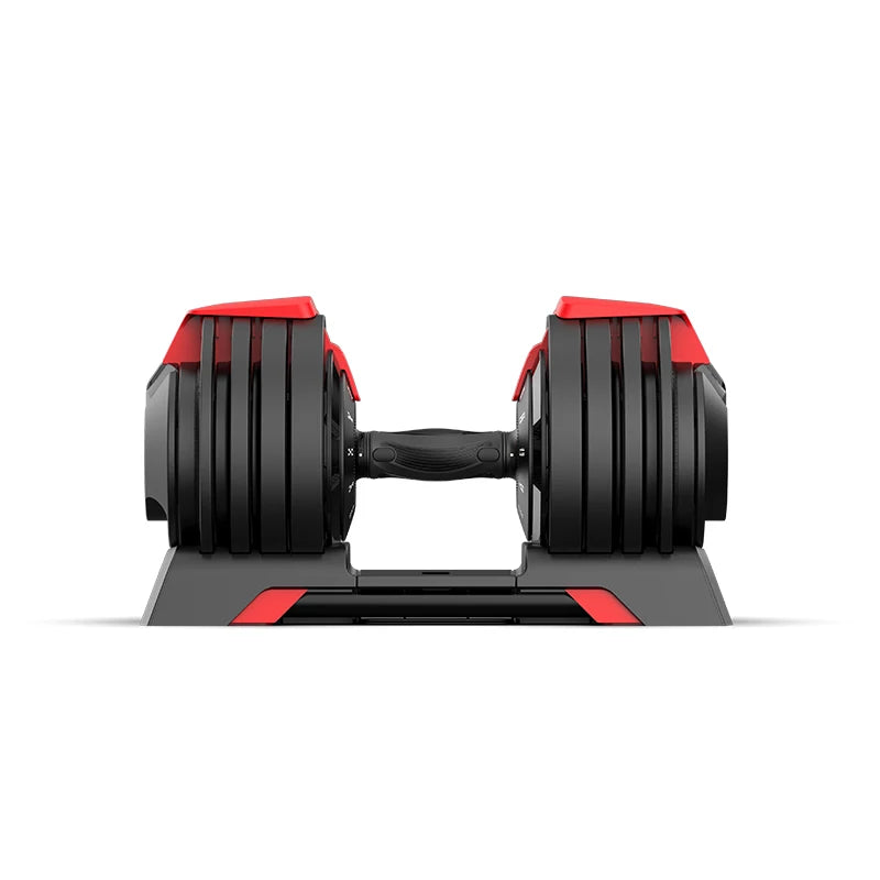 Custom Logo 24KG 40KG 90LB Adjustable Cast Iron Dumbbell Set Home Gym Commercial Fitness Equipment Adjustable Weight for Home MegaBDM