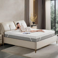 Home Use Firm Gel Infused Ventilated Memory Foam Bed Topper Knitted Technics Back Pain Relief Versatile Mattress Pads Toppers MegaBDM