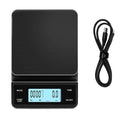 J&R Smart Food Nutrition Scale for Rechargeable Digital Weight Measuring Kitchen Coffee Cooking Scale 3kg/5kg Capacity