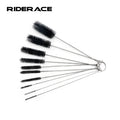 RIDERACE Bike Tyre Chain Brushes Multi-purpose Stainless Steel Nylon Bristles Bottle Cleaner Tire Cleaning Washing Brush Tools