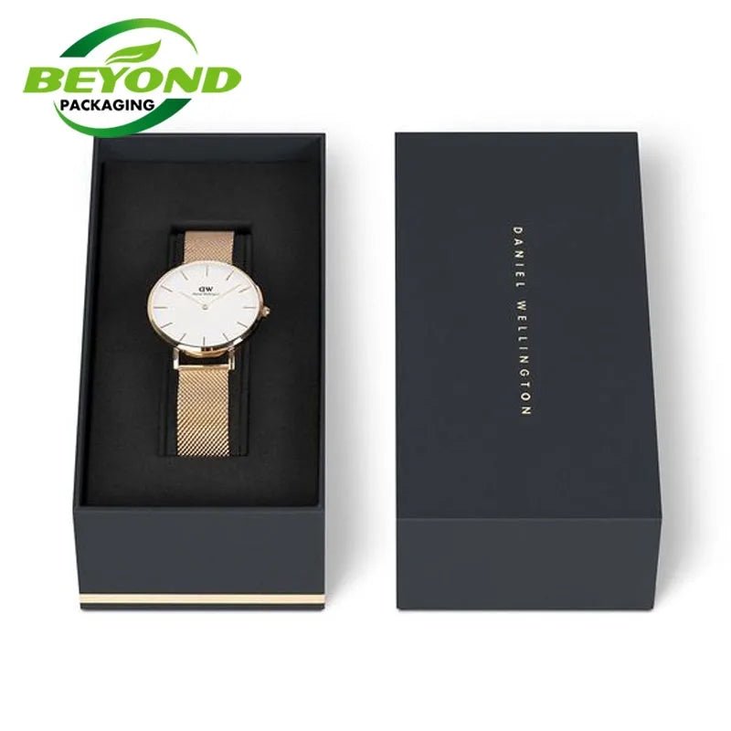 Recyclable Eco-friendly Custom Packaging Gift Box Paper Printing for Jewelry Watch Cardboard Packaging