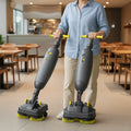 X430 Compact Floor Scrubber  Battery Powered Commercial Floor Clean Machine for Restaurant