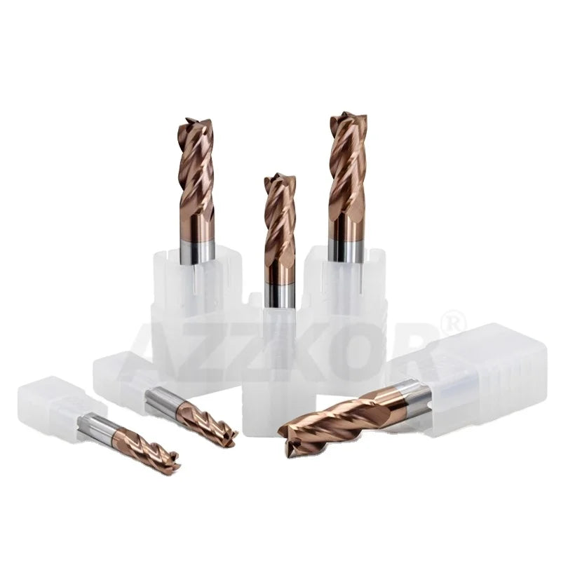 Factory Hot Sales Style Hrc65 Endmill Milling Cutter Tungsten Steel Tool