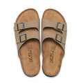 Factory Supply Unisex Cork Flat Slides Summer Outdoor Leisure Ladies Slippers