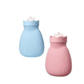Silicone Hot Water Bottle Bag Hot and Cold Therapies Pain Mini Hand Warmer Relaxation Treatment Soft Environment Friendly