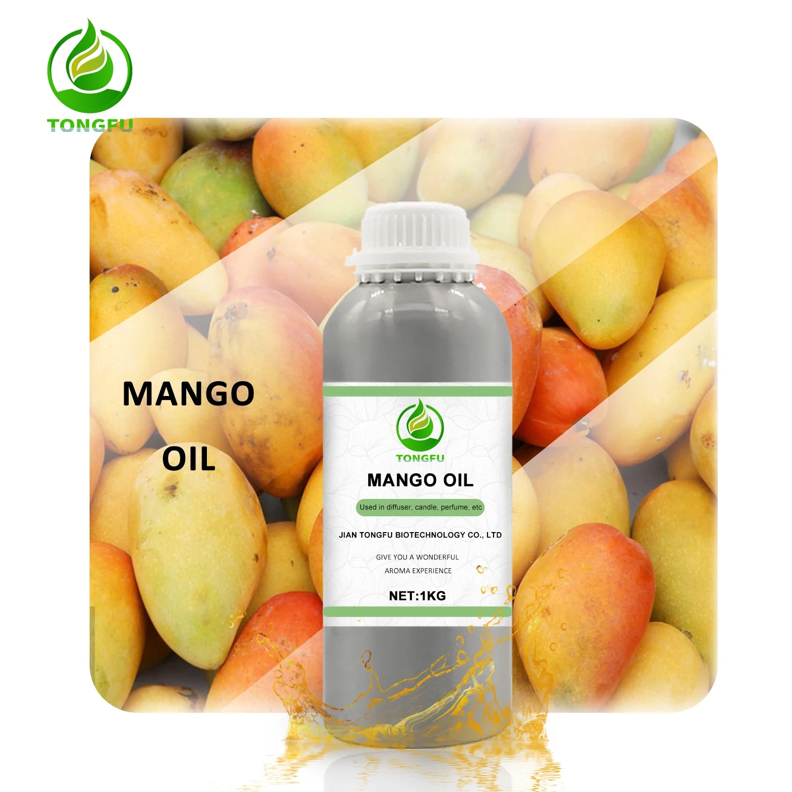 Manufacturer Mango Fragrance Oil for Candle Making Bulk Fragrance Mango Oil