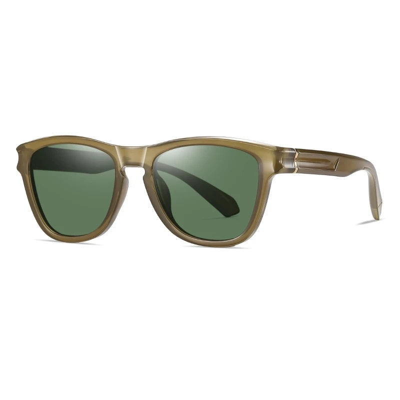 TR90 Frame Men's Polarized Sports Eyewear TAC Lens Fashion Sun Glasses for Outdoor Activities Drive Comfortably for Men Women