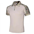ESDY Unisex Frog T-Shirt Camouflage Half Long Sleeves Breathable Printed Tactical Training Hunting Wear for Summer Daily Use
