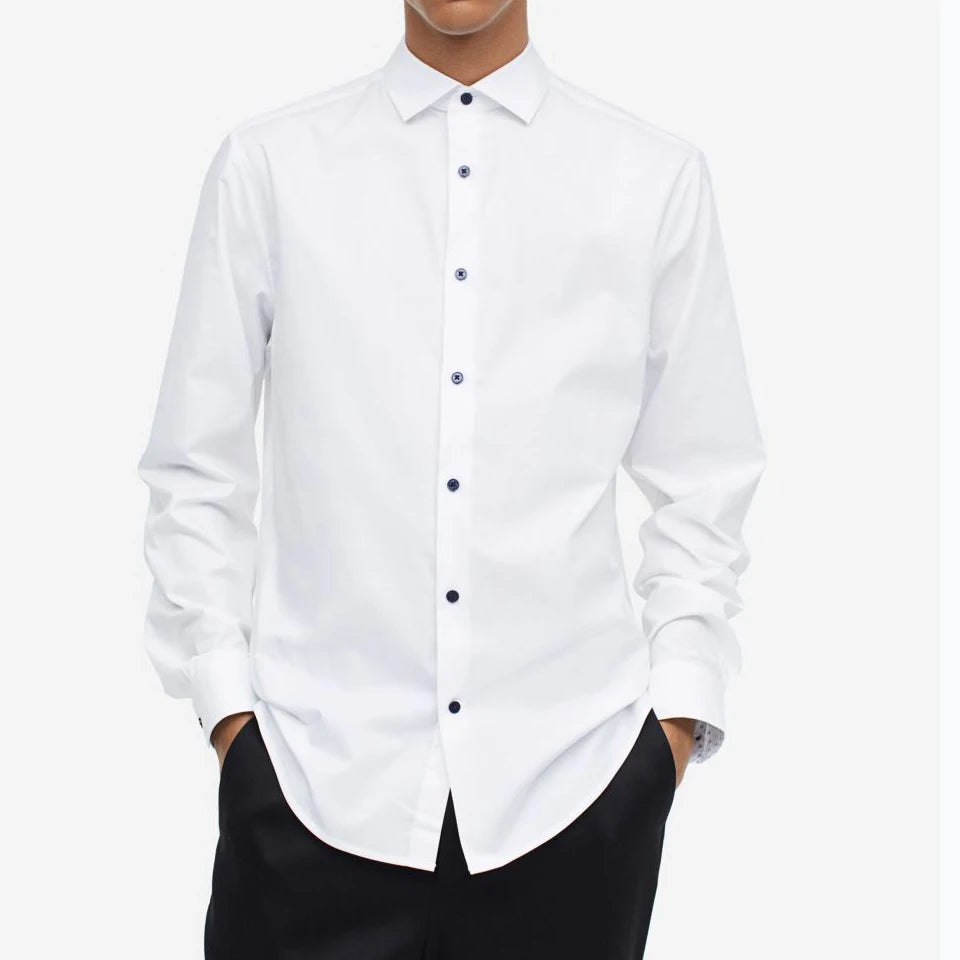 Wholesale Customized New Men's Trendy Comfortable Lapel Comfort T-shirt 100%Cotton