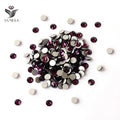 Amethyst Crystal Rhinestone Crystal Glitter Strass Iron on Rhinestone Strass Flatbacks No Hotfix