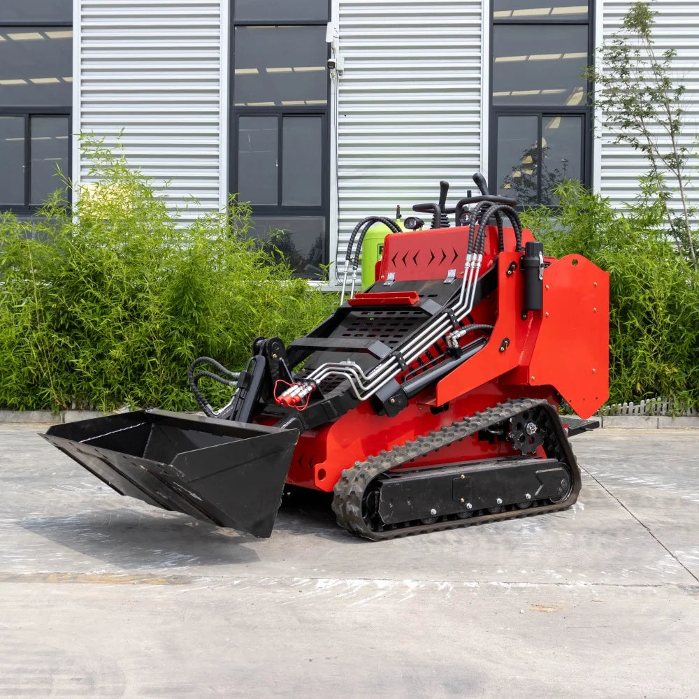 China's High-power Mini Skid Steer Loaders Are Affordable Tracked Skid Steer Loaders