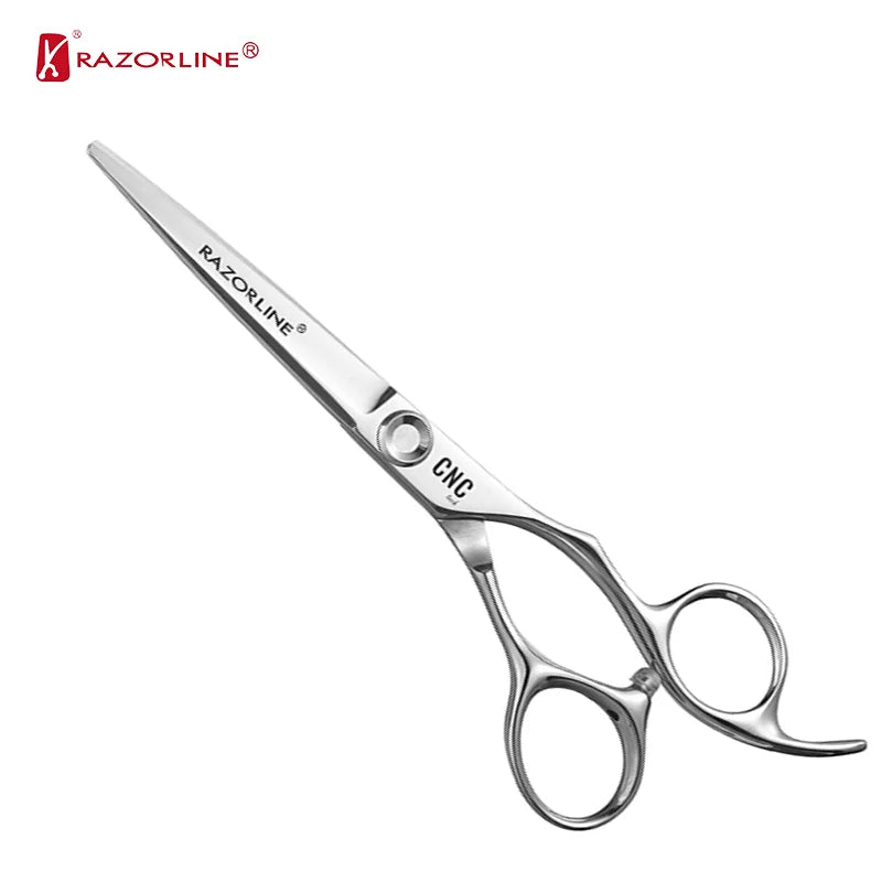 AK17 SUS440C CNC Premium Cut Hair Barber Scissors Professional Hair Cutting Scissors