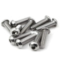 M3 M4 M5 M6 M8 M10 M12 ISO7380 Stainless Steel A2 Allen Hex Socket Button Head Screws Bolts