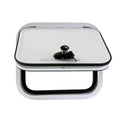OEM RV Entry Door White or Black Finish Adjustable Mounting Kits Over 40mm Wall Supplier 400x300mm