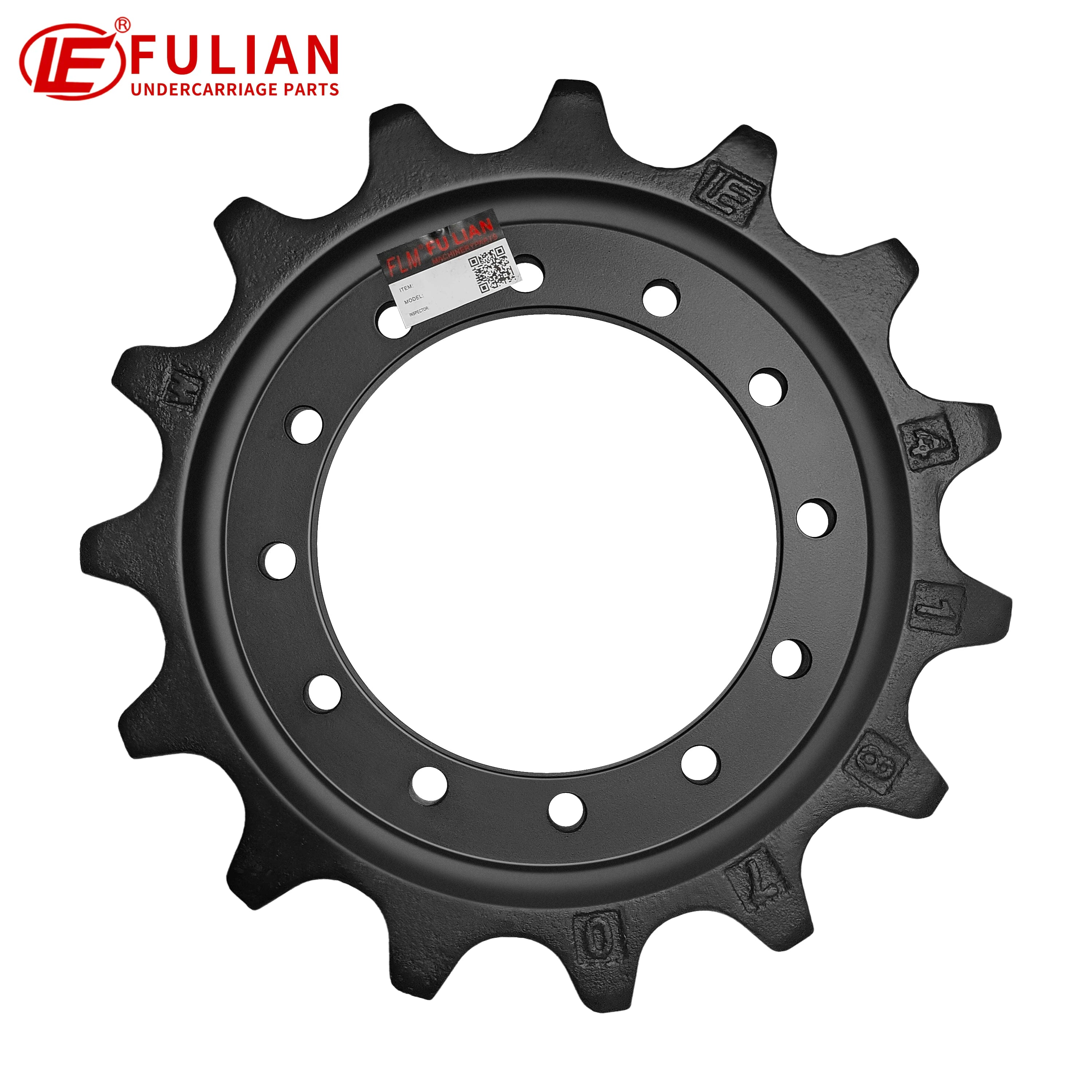 Loader Undercarriage Spare Parts Drive Sprocket 239D Compact Track Loader Sprocket for Caterpillar