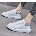 Spring and Autumn New Fashion Lace up Small White Shoes Light Breathable Casual Shoes Couple Casual Shoes