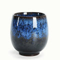 Hot-selling Wholesale Kiln Glaze Single Cup Large Hand Warmer High Cup Semi-manual Tianmu Drawing Master 160ml Ceramic Cup