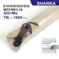 SHARKA S16Q S20R S25R S25S S32S MTFNR16 MTFNL16 MTFNR MTFNL Internal Turning Tool TNMG1604 Cutting Tool Holder