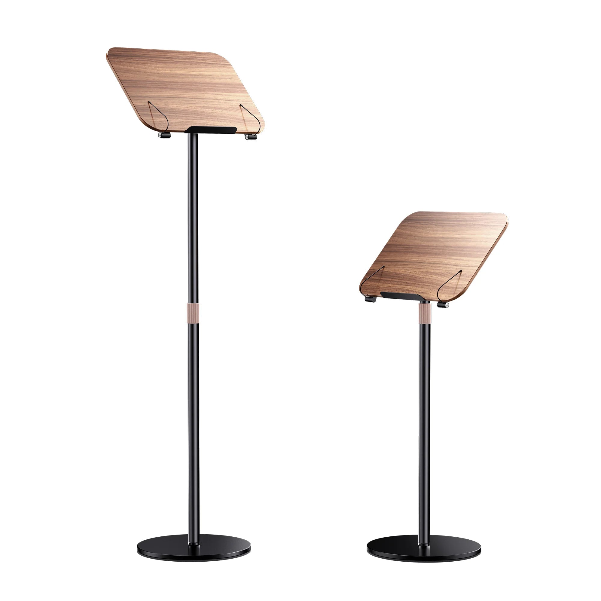 Boneruy Newest Design Home Office Furniture  Floor Stand for Book Reading Detachable Adjustable Reading Stand