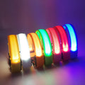 Wholesale Factory Direct Sale Low Price High Quality Dog Collar Led Usb Rechargeablepet Collar Flashing