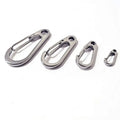 Multi Sizes Pet ID Tag Spring Key Ring Stainless Steel Keychain Dog Tag Quick Clip for Dog and Cat Puppies Collars and Harnesses