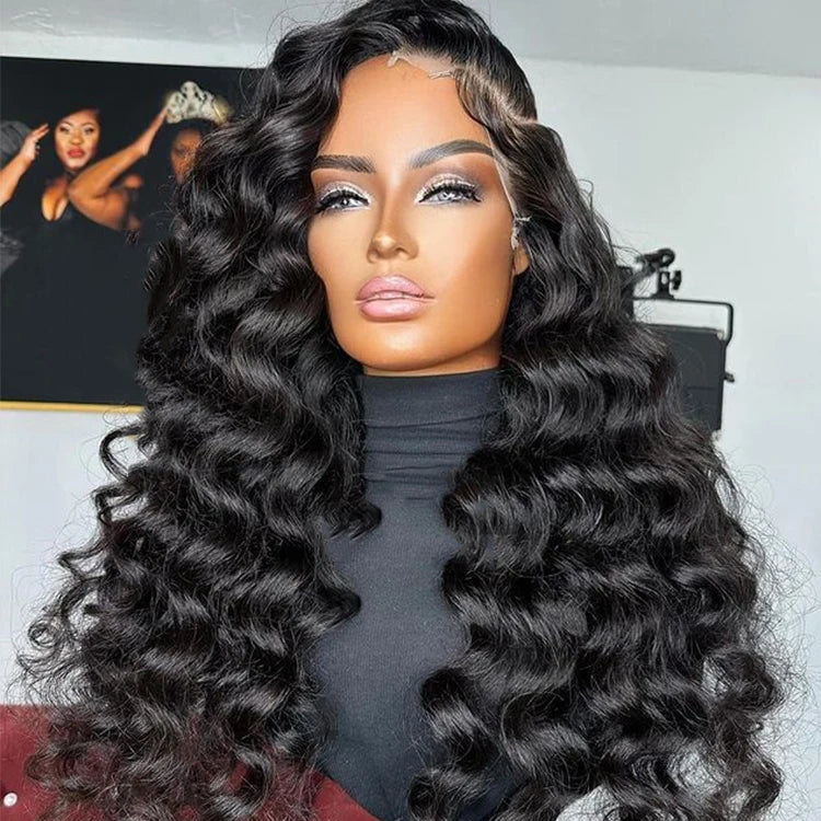 Raw Vietnamese Loose Wave Wigs Virgin Human Hair hd Lace Front Preplucked Human Hair Loose Wave Raw Human Wig Vendors
