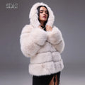 Wholesale Fashion Ladies Fake Fur Coat Winter Women Custom Faux Fur Jacket Warm Faux Fur Coat for Women