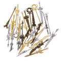 YuenZ 11pcs/bag Mix Antique Silver Color Game Animation weapon Charms for Diy Charms Pendant Necklace Jewelry Making U058