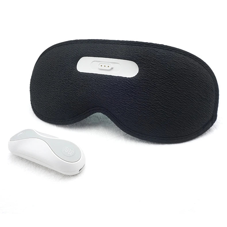 Bulk Custom Private Label Satin Black Mulberry Silk Eyemask 3D Sleeping Steam Under Eye Sleep Facial Masks Memory Foam for Women