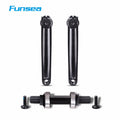Funsea 170mm BMX Chain Wheel for Kids Bike MTB Easy-to-Use Racework Crankset Bottom Bracket for Cruisers