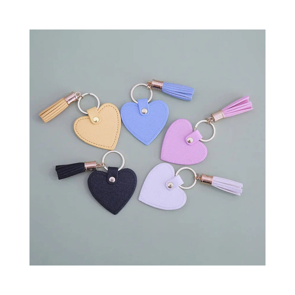 Leather Business Custom Wedding Jewelry Keychain Key Chain Holder Christmas Gifts Items for Girls
