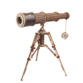 CPC Certificated Robotime Gift Kit Monocular Telescope DIY Crafts 3d Wooden Puzzle for Dropshipping