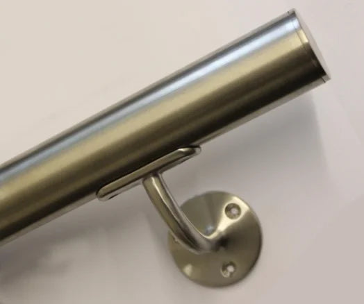 YL METAL Stainless 304 316 Satin Finish Pipe Railing for Wall Handrail Apartment Indoor/Outdoor Stair Use