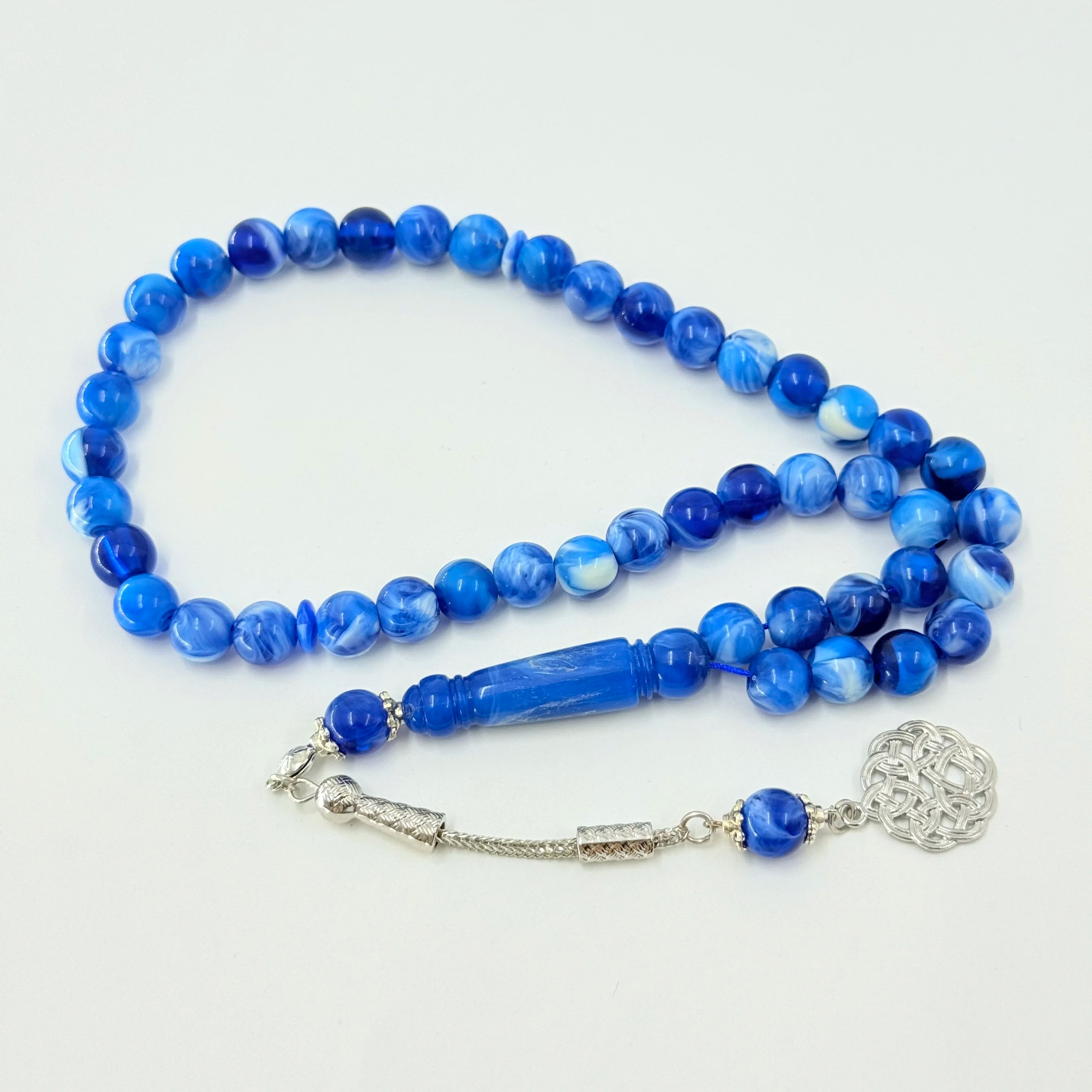 Muslim Prayer Beads 10mm 45pcs Acrylic Prayer Beads Islamic Misbaha Arab Swimming Pool Praises Allah Tisbiha Bakelite Rosary