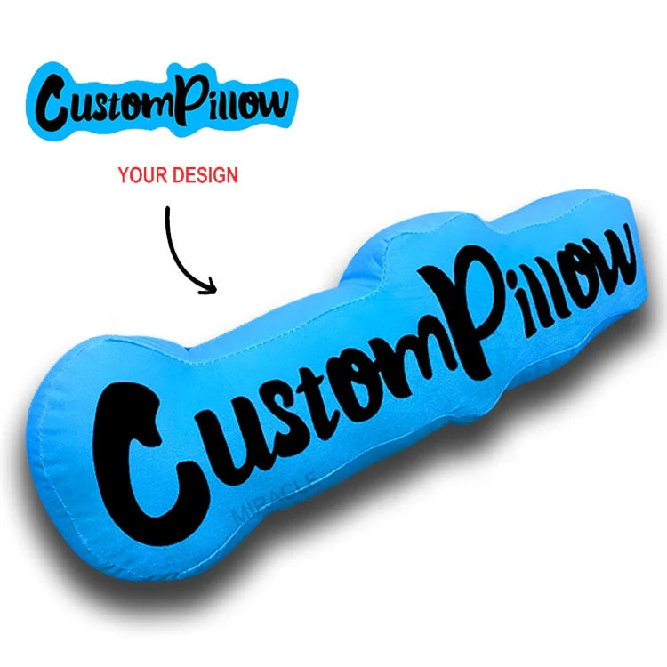Luxury Soft Hidden Zipper Custom Printed Blue Funny Pillowcase Sleeping Pillow Cover Sublimation Pillow Case Cushion Cases