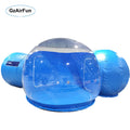Hot Sale Outdoor Three Rooms Inflatable Bubble Hotel Bubble Camping Tent clear Transparent Dome