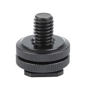 Camera Quick Release 1/4 Inch ThumbScrew L Bracket Screw for Mount Adapter Bottom 1/4 Inch-20 Female Thread