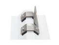 AL6005-T5+SUS410+EPDM Yuens OEM Solar Panel Mounting Rail Clamp T-foot Kit Trapezoidal Metal Roof Clip Pv System Black Accessori