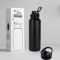 Stainless Steel Double Wall Vacuum Portability Hot Wide Mouth Water Bottles Steel Insulated Outdoor Water Bottle in Stock
