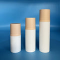 30ml 50ml 80ml 100ml 120ml Mini PP Vacuum Bottle Pump Pressure Lotion Toner Bottle Cosmetic Packaging White Vacuum Bottle