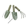 3pcs Heavy Duty Industrial DIY Gardening Hand Tool Set Customizable OEM Plastic Shovel Small Rake Hand Trowel Kit Garden Tools