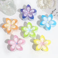 New Sweet Little Fresh Creative Gradient Flower Grab Clip Fashion Simple Hair Clip Hair Accessories