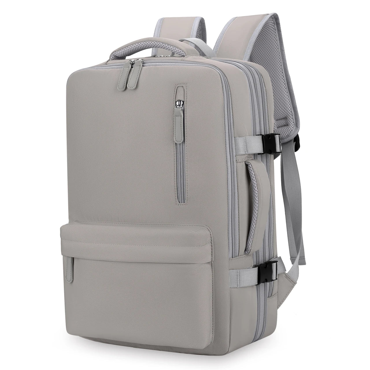 Casual Large Capacity Anti Theft Nylon Bag Waterproof Business Laptop Backpack with Usb Charging Interface