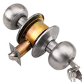 Roeasy Hot Sale Modern Design North American Cylindrical Ball Door Knob Lock for Bathroom & Bedroom for Door Security