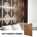 MUMU 3D High Durability High Quality Interior Decoration Home Renovation Hanging Wood Wall Panel