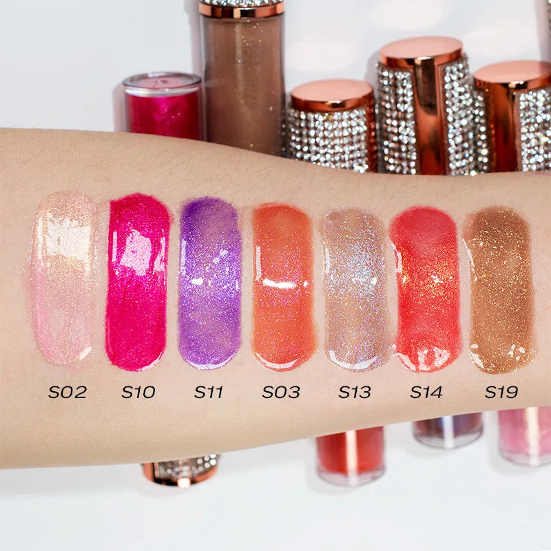 Wholesale Cosmetic Lipgloss Tubes Custom logo Lip Gloss Vendor Long Lasting Liquid Lipstick Waterproof Lipgloss Private Label