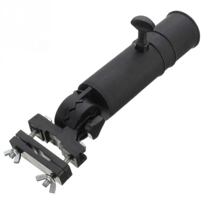 Customized Logo Steel with Plastic Golf Umbrella Holder Adjustable Angle Universal Bike Push Cart Trolley Golf Club