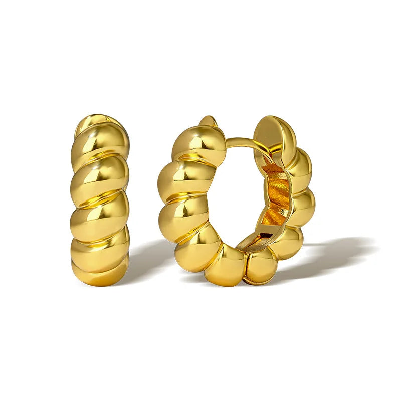 Custom Earrings for Women Hoop Earrings Circle Round Earring Fashion Jewelry Accessories