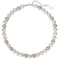 Premium Feeling Party Jewelry 6mm 8mm 10mm Color Pearl Necklace for Women Jewelry Customized Gift